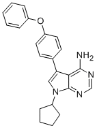 7-CYCLOPENTYL-5-(4-PHENOXY)PHENYL-7H-PYR CAS#: 213743-31-8