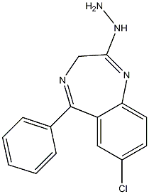 7-Chloro-2-hydrazino-5-phenyl-3H-1,4-benzodiazepine CAS#: 18091-89-9