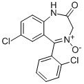 7-Chloro-2-oxo-5-(2-chlorophenyl)-1,4-benzodiazepine-4-oxide CAS#: 2955-37-5