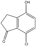 7-Chloro-4-hydroxy-2,3-dihydro-1H-inden-1-one CAS#: 24425-39-6