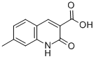 7-METHYL-2-OXO-1,2-DIHYDRO-QUINOLINE-3-CARBOXYLIC ACID CAS#: 101133-49-7