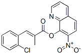 7-Nitro-8-quinolinol 2-(2-chlorobenzylidene)propanoate CAS#: 29002-29-7