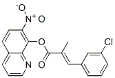 7-Nitro-8-quinolinol 2-(3-chlorobenzylidene)propanoate CAS#: 29002-30-0