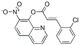 7-Nitro-8-quinolinol 3-(2-chlorophenyl)propenoate CAS#: 29002-17-3