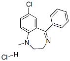 7-chloro-2,3-dihydro-1-methyl-5-phenyl-1H-benzo-1,4-diazepine monohydrochloride CAS#: 2898-11-5