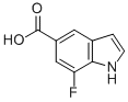7-fluoro-1H-indole-5-carboxylic acid CAS#: 256935-99-6