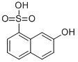 7-hydroxynaphthalene-1-sulphonic acid CAS#: 132-57-0