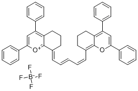 8-(5-(6,7-DIHYDRO-2,4-DIPHENYL-5H-1-BENZOPYRAN-8-YL)-2,4-PENTADIENYLIDENE)-5,6,7,8-TETRAHYDRO- 2,4-DIPHENYL-1-BENZOPYRYLIUM TETRAFLUOROBORATE CAS#: 22371-56-8