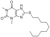 8-(Decylthio)theophyline CAS#: 25837-29-0
