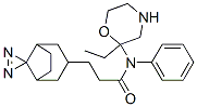 8-N-(2-ethylmorpholinyl)-8-azabicyclo(3.2.1)octane-3-propionanilide CAS#: 111261-86-0
