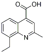 8-ethyl-2-methylquinoline-4-carboxylic acid(SALTDATA: FREE) CAS#: 288151-72-4