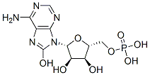 8-hydroxyadenosine 5'-monophosphate CAS#: 25030-04-0