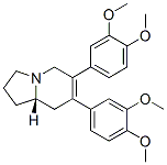 (8aS)-6,7-Bis(3,4-dimethoxyphenyl)-1,2,3,5,8,8a-hexahydroindolizine CAS#: 24316-18-5
