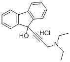 9-(3-(Diethylamino)-1-propynyl)fluoren-9-ol hydrochloride CAS#: 2110-38-5