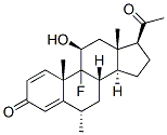 9-fluoro-11beta-hydroxy-6alpha-methylpregna-1,4-diene-3,20-dione CAS#: 1895-19-8