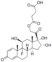 9-fluoro-11beta,16alpha,17,21-tetrahydroxypregna-1,4-diene-3,20-dione mono(hydrogen succinate) CAS#: 29593-56-4