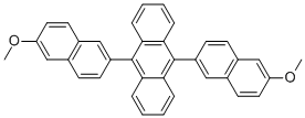 9,10-Bis-(6-methoxynaphthalen-2-yl)anthracene CAS#: 235099-48-6