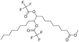 9,10-Bis(trifluoroacetyloxy)octadecanoic acid methyl ester CAS#: 21987-19-9