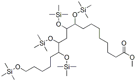 9,10,12,13,18-Pentakis(trimethylsiloxy)octadecanoic acid methyl ester CAS#: 21987-18-8