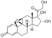 (9,16b)-9,11-Epoxy-16,17,21-trihydroxypregna-1,4-diene-3,20-dione CAS#: 215095-77-5