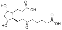 9ALPHA,11ALPHA-DIHYDROXY-15-OXO-2,3,4,5-TETRANOR-PROSTAN-1,20-DIOIC ACID CAS#: 23109-94-6