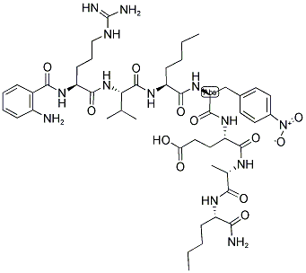 ABZ-ARG-VAL-NLE-P-NITRO-PHE-GLU-ALA-NLE-NH2 CAS#: 210644-49-8