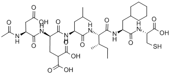 AC-ASP-D-GLA-LEU-ILE-BETA-CYCLOHEXYL-ALA-CYS-OH CAS#: 208940-40-3