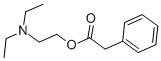 ACETIC ACID, PHENYL-, 2-(DIETHYLAMINO)ETHYL ESTER CAS#: 2572-38-5