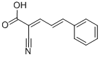 ALPHA-CYANO-5-PHENYL-2,4-PENTADIENIC ACID CAS#: 24139-57-9