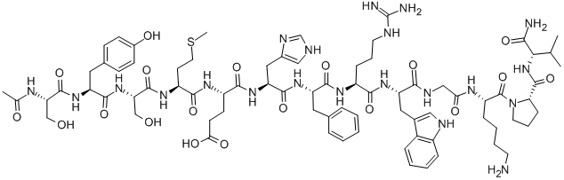 ALPHA-MSH CAS#: 581-05-5