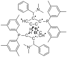 (ALPHAS,ALPHAS)-1,1'-BIS[ALPHA-(DIMETHYLAMINO)BENZYL]-(R,R)-2,2'-BIS[DI(3,5-XYLYL)PHOSPHINO]FERROCENE CAS#: 847997-73-3