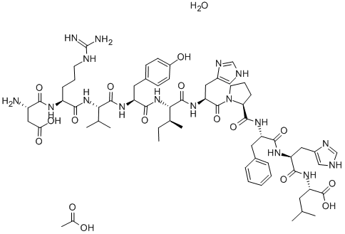 ANGIOTENSIN I HUMAN ACETATE HYDRATE CAS#: 70937-97-2