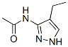 Acetamide, N-(4-ethyl-1H-pyrazol-3-yl)- CAS#: 203061-93-2