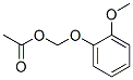 Acetic acid 2-methoxyphenoxymethyl ester CAS#: 27257-11-0