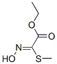 Acetic acid, (hydroxyimino)(methylthio)-, ethyl ester, (2Z)- (9CI) CAS#: 245728-57-8