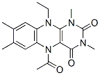 Alloxazine, 5-acetyl-10-ethyl-5,10-dihydro-1,3,7,8-tetramethyl- (7CI,8CI) CAS#: 14453-93-1