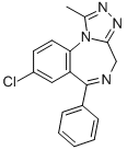 Alprazolam Nr CAS: 28981-97-7