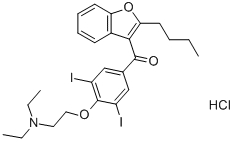 Amiodaron hidroklorür CAS #: 19774-82-4