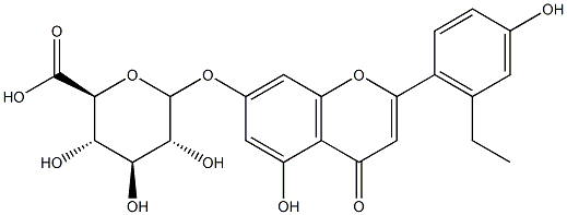 Apigenin-7-O-glucuronide-6'-ethyl ester CAS#: 62268-42-2