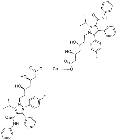 Atorvastatin calcium CAS#: 134523-03-8
