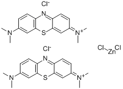 BASIC BLUE 9 ZINC CHLORIDE DOUBLE SALT CAS#: 26283-09-0