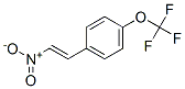 BETA-NITRO-4-(TRIFLUOROMETHOXY)STYRENE CAS#: 206559-72-0