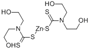 BIS(2-HYDROXYETHYL)DITHIOCARBAMIC ACID ZINC SALT CAS#: 19163-92-9