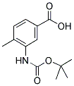 BOC-3-AMINO-4-METHYLBENZOIC ACID CAS#: 231958-04-6