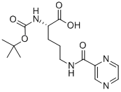 BOC-ORN(PYRAZINYLCARBONYL)-OH CAS#: 201046-36-8
