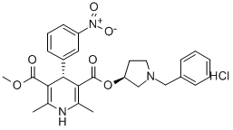 Barnidipine CAS #: 104757-53-1