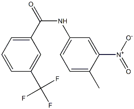 BenzaMide, N-(4-Methyl-3-nitrophenyl)-3-(trifluoroMethyl)- CAS#: 221876-21-7
