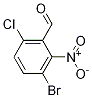Benzaldehyde, 3-broMo-6-chloro-2-nitro- CAS#: 213382-41-3