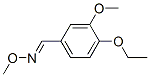 Benzaldehyde, 4-ethoxy-3-methoxy-, O-methyloxime (9CI) CAS#: 200800-93-7