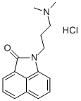 Benz(cd)indol-2(1H)-one, 1-(3-(dimethylamino)propyl)-, monohydrochlori de CAS#: 20904-09-0
